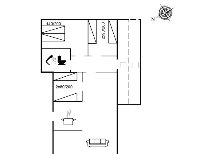 Galena - 100m From The Sea By Interhome